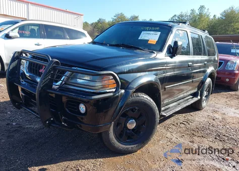 2000 Mitsubishi Montero Sport Ls/Xls z USA, uszkodzony, nr VIN JA4LS31H9YP812679